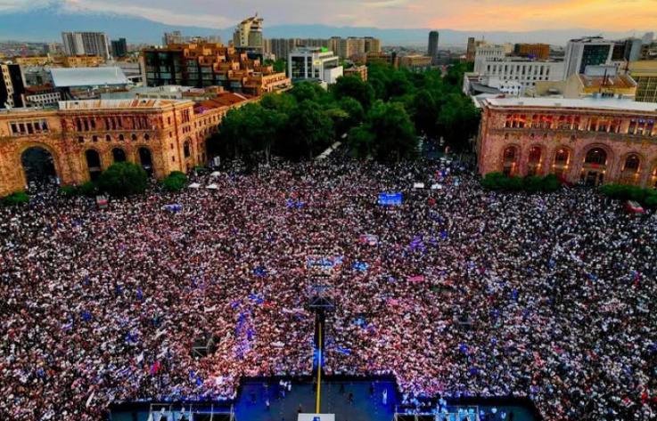 Հանրահավաքը՝ թռչնի թռիչքի բարձրությունից 