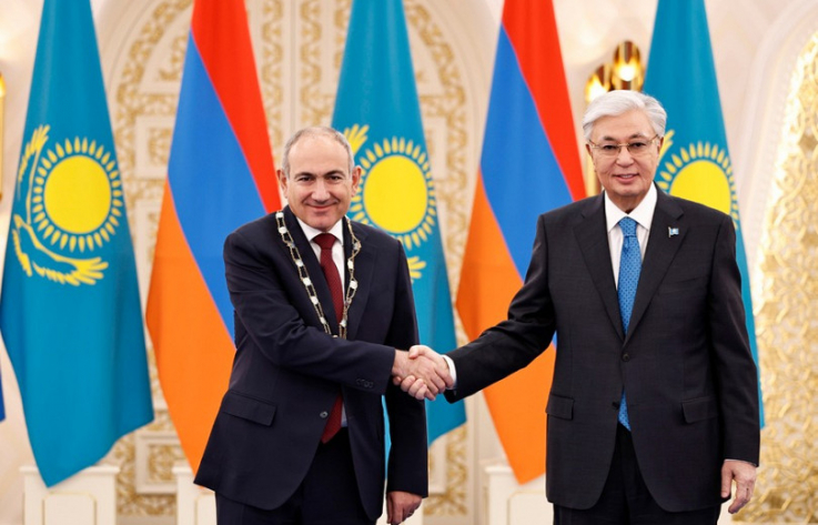 Ղազախստանը պատրաստ է շարունակել համագործակցությունը բարեկամ Հայաստանի հետ. Տոկաևը շնորհավորել է Փաշինյանին