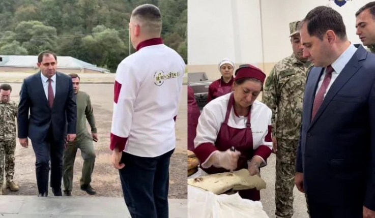 Մեր զինվորներին մատուցվող սննդի որակն էլ ավելի պետք է բարելավվի. Պապիկյան
